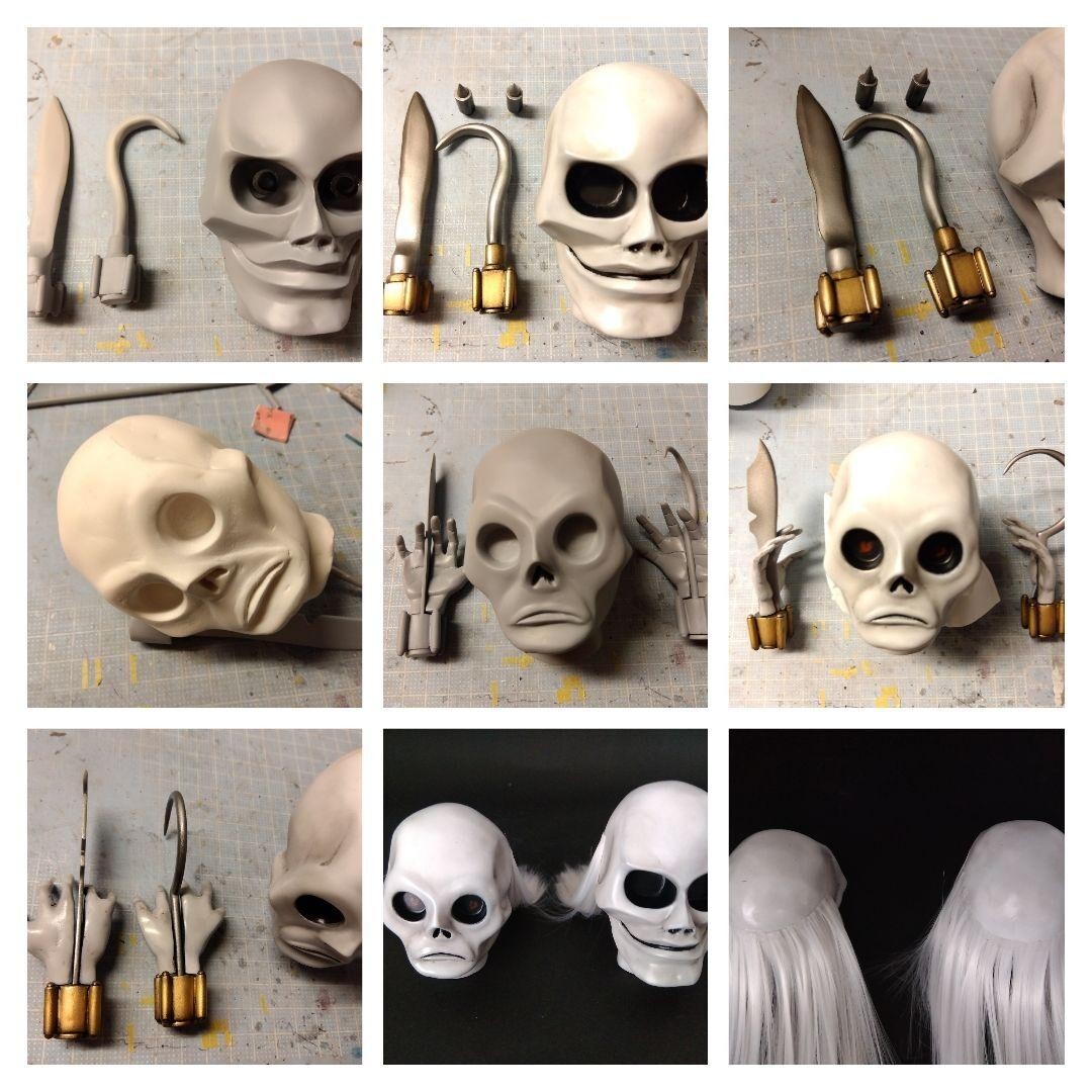 ●パペットマスター ブレイド プロップレプリカ 1/1 カスタム リペイント Puppet Master Blade Prop Replica 1/1 Custom Repaint Used
