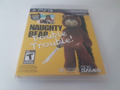 Naughty Bear: Double Trouble! [PS3] [PlayStation 3] [2012] [Complete!]