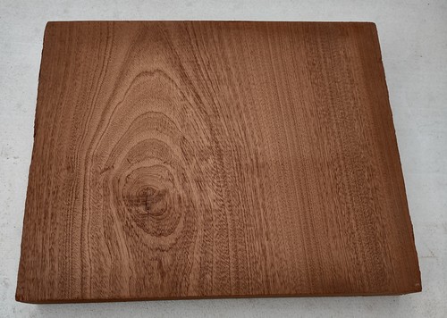 Mahagoni Drehblock Rohling Hobby Holz 13-1/4 x 10-3/4 x 1-7/8 Zoll dick - Bild 6 von 7