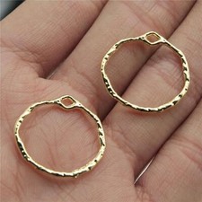 10 Pcs Geometric Earrings Base Pendant Earring Connector Pendants Jewelry Making