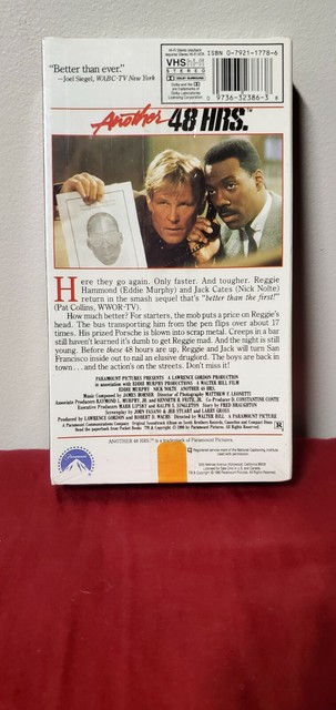 Another 48 Hrs. (VHS, 1990) for sale online | eBay