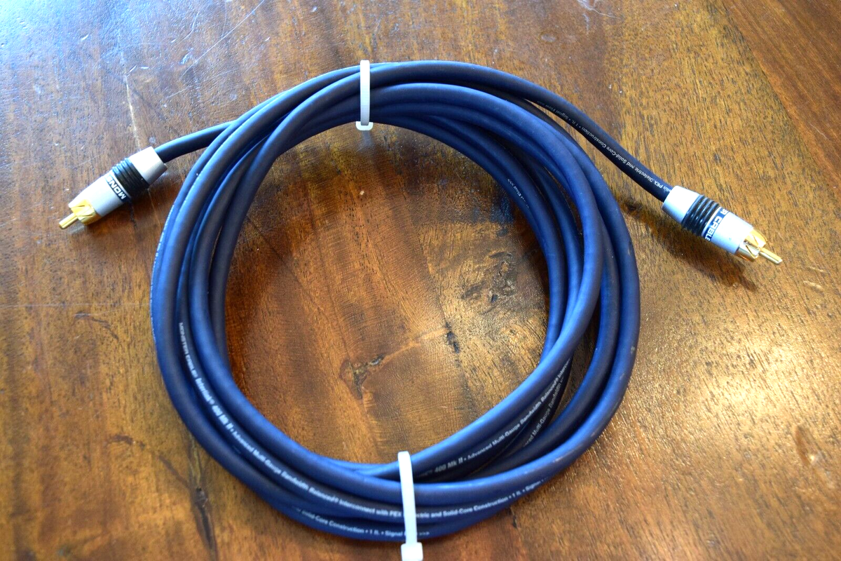 Monster Cable Interlink 400 MKII Interconnect RCA Cable 4 Meters