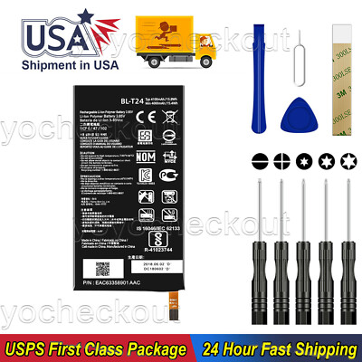 For LG X Power K450 Replacement Battery BL-T24 Tool Kit Adhesive
