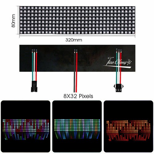 WS2812B Addressable RGB LED Panel 8x8 16x16 Pixels With SP107E Music Controller - Picture 14 of 19