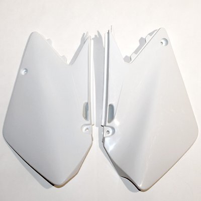 Garde-boue arrière UFO blanc Suzuki RM 125/250 anti-boue pour cadre propre et protection de selle