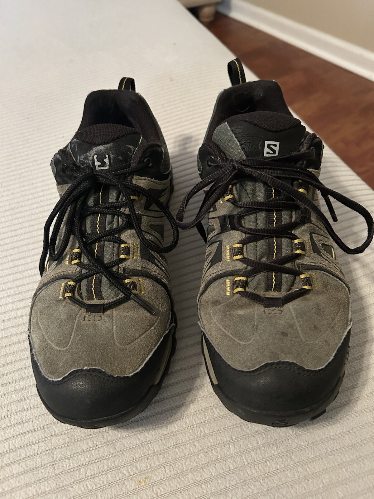 Scarpe da trekking Salomon donna taglia 8 Contragrip trail running verde 159817