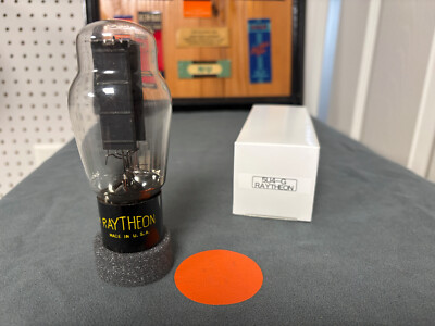 Vintage Raytheon 5U4-G - Full Wave Rectifier -See Pics For Amplitrex Test Scores
