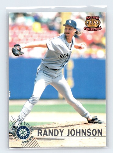 1995 Pacific Seattle Mariners Randy Johnson #34 Cy Young Award Seattle ...