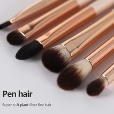 Eye Makeup Brush Set, 6 Pcs Professional Blending Eyeshadow Makeup Brushes fo...