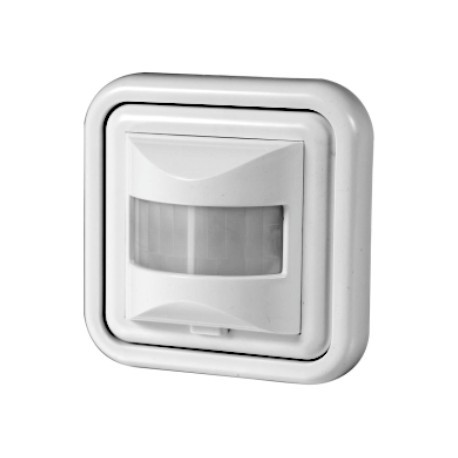WHITE PT MOTION DETECTOR FOR CAN 160ST 9M 3-2000LUX DR-03