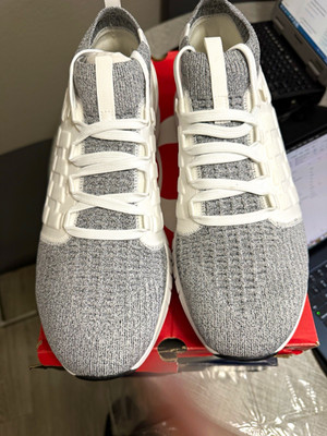Under Armour HOVR Phantom 1 White/Black Knit Low Top Lace-Up Sneakers New w/ Box