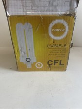 Circle 6pk PLT-26W 4 Pin GX24q-3 26W Triple Tube CFL Bulb 5000K Super White
