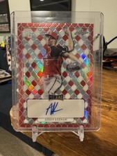 Aidan Keenan 2022 Leaf Perfect Game 1st Prospect RC Auto #1/1 Pre Prod Proof