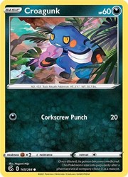 Croagunk 165/264 Reverse Holo Common Fusion Strike
