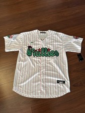 NWT UNIQUE 2025  Philadelphia Phillies Philly Phanatic Harper Stitched Jersey