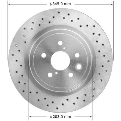 Bendix PRT6106 Brake Rotor