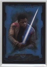 2016 Topps Star Wars Masterwork Blue Metallic Finn #39 8s6
