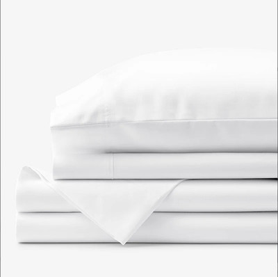 Legends Hotel Premium Smooth Supima  Cotton Wrinkle-Free Sateen Bed Sheet Set 