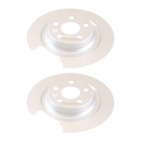 2 Bremsscheiben Voll Ø 302 Mm Triscan Bremsen-Expertise FüR U.A. Volvo XC60
