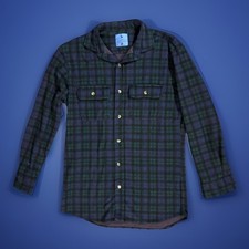 Tailorbyrd Mens Shirt Long Sleeve Plaid Button Up Medium