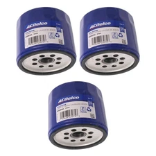 AC Delco GM PF454 Oil Filter Set of 3 for Buick Cadillac Chevy GMC Olds Pontiac