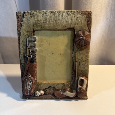 3D Golf Picture Frame For 3.5x4.5 Photos