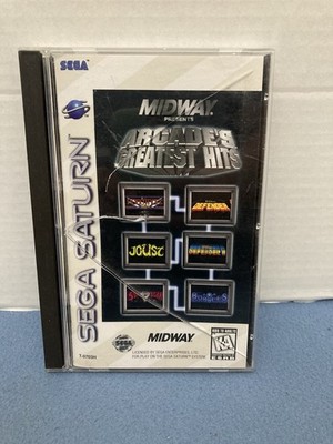 Midway Arcade's Greatest Hits Atari (Sega Saturn)  Bad Case, No Reg - Authentic
