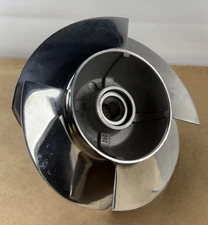 Stainless Steel Jet Pump Impeller 4 Blade 22 Spline 6” Dia x 3” thumbnail 4