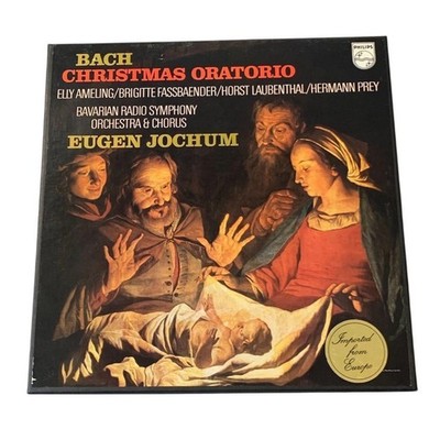 Bach Christmas Oratorio Vinyl Box Set Conducted by Eugen Jochum