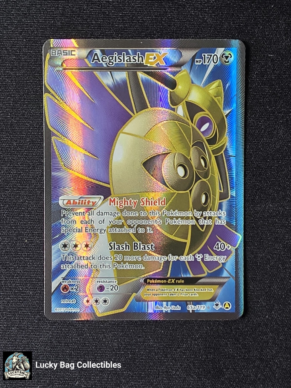 Aegislash EX - 65a/119 - Alternate Art Promos XY Promos Pokemon TCG NM A1