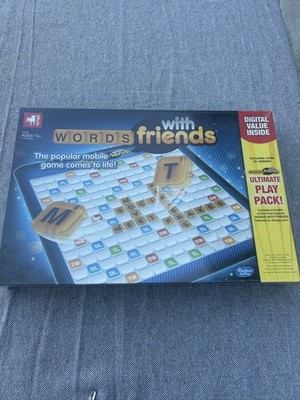 Words with Friends Board Game Ultimate Play Pack Zynga Hasbro Gaming Sealed