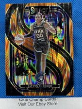 2025 #148 Jaylyn Sherrod Panini Select WNBA Premier Orange Flash Prizm Lynx