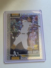 2026 Topps Series 1 Celebration Nick Kurtz #97 Confetti Foil Athletics mlb