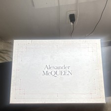 Alexander McQueen Logo Lace Up Sneakers 43EU - Black Casual Men's Shoes