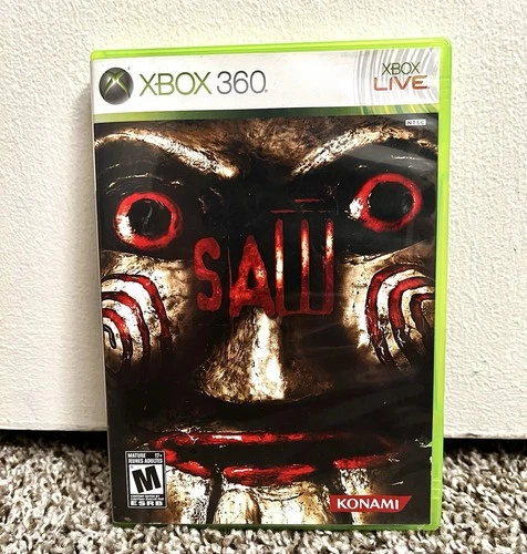 Konami Saw Horror Video Game for Xbox 360 Complete in Box