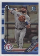 2019 Bowman Draft Chrome Blue Refractor 4/150 Davis Wendzel #BDC-81 4f5