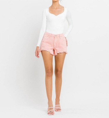 Vervet By Flying Monkey Frayed Hem Shorts Size L