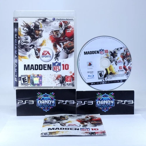 Madden NFL 10 PS3 CIB W/ Manual - PlayStation 3