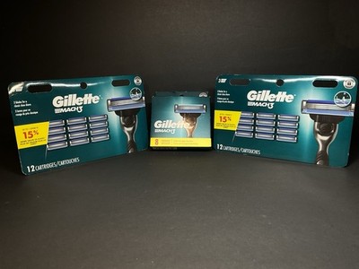  LOT OF 32 Gillette Mach3 Razor Blade Refill Cartilages 