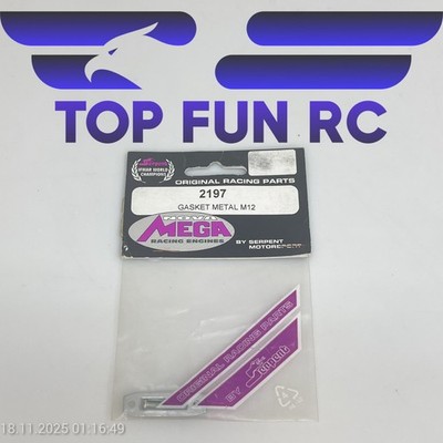 SERPENT MOTORSPORT 2197 GASKET METAL FOR M12 DRAIN PLUG GASKET ON COBRA 811 1/8 