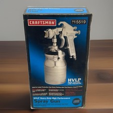 Craftsman 9.15519 Hvlp Paint Spray Gun High Volume Low Pressure Heavy Duty Vtg Craftsman 9.15519 Hvlp Paint Spray Gun High Volume Low Pressure Heavy Duty Vtg