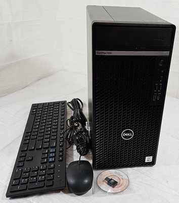Dell OptiPlex 7090 Tower Core i5-10500 16GB RAM 1TB SSD Wi-Fi Win11 P, Key/Mouse