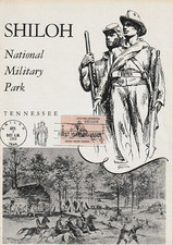 Shiloh National Military Park Guide FDC #1179 Battle of Shiloh Civil War 1962