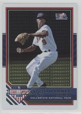 2017 Panini USA Baseball Stars & Stripes Longevity Anfernee Grier #82 f0v