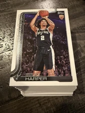 2025-26 Topps Basketball RCs #201-250 & All Rookie Team - $0.99 each