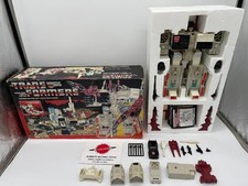 1986 Metroplex Complete With Box & Insert G1 Transformers Figure Nice