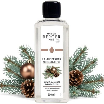 Heavenly Spruce Lampe Berger Refill 16.9 fl oz - Odor-Reducing Luxury Fragrance