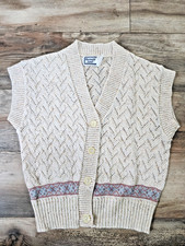 Kenneth Too Vintage Sweater Vest  Small
