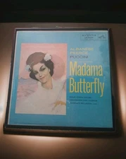 Albanese Peerce Puccini Madame Butterfly Framed Album