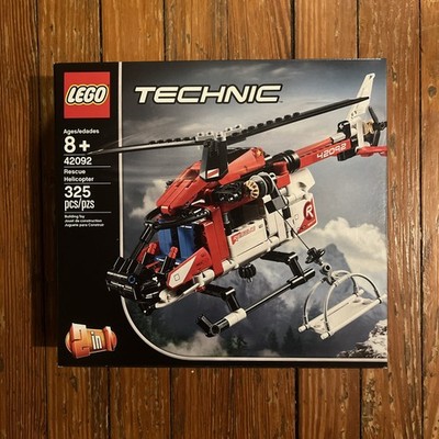 LEGO Technic 2 In 1 Rescue Helicopter 42092 Building Set 325 Piece Chopper New